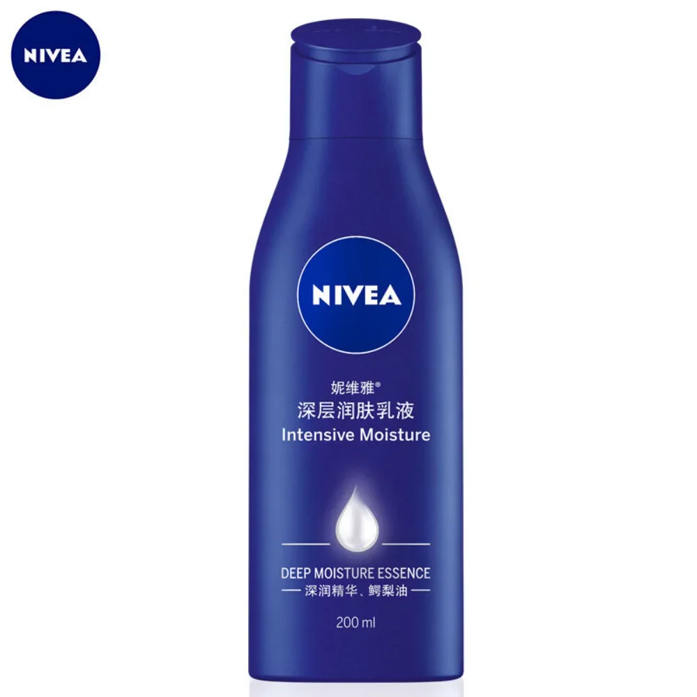 Nivea loción corporal hidratante profunda, esencia hidratante, hidratación nutritiva profunda VE, antioxidante, suavizante, cuidado de la piel corporal