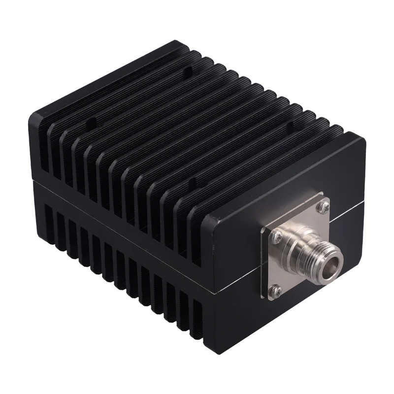 ABSQ-RF الميكروويف محطة التوصيل 50Ohm DC-4GHZ 100W N نوع أنثى المخفف تحميل محوري 1/2 موصل عالية الطاقة