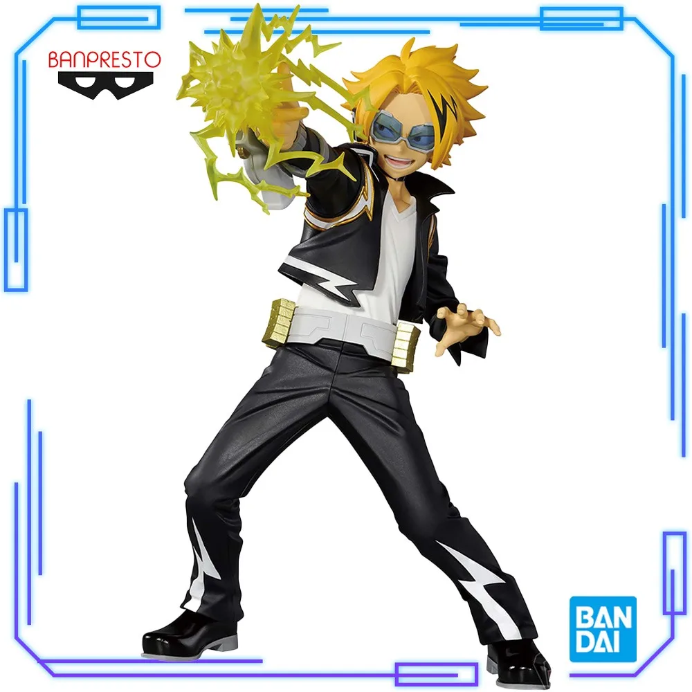 

В наличии Bandai Original Genuine Banpresto Anime My Hero Academia The Amazing Heroes Plus Kaminari Denki 15 см Модель игрушечных фигурок