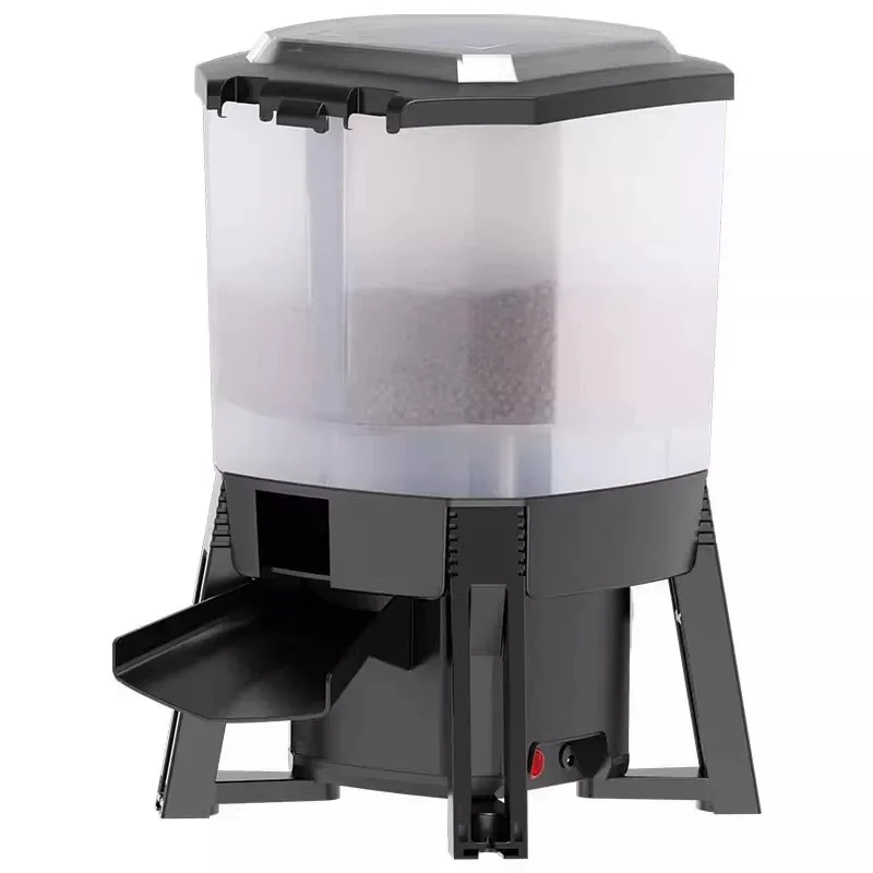 Fish pond feeder Automatic intelligent timing Outdoor koi feeder Waterproof large capacity food dispenser Fish feeding machine