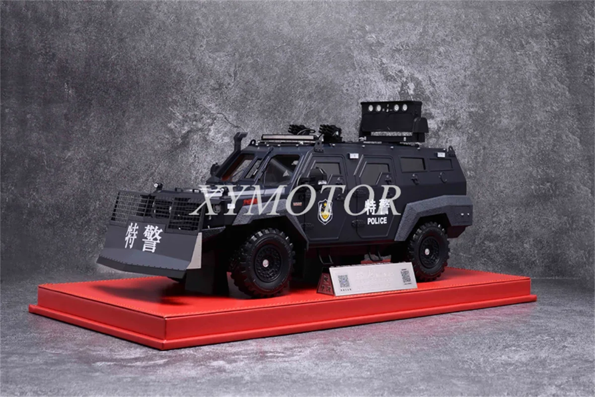 MB 1/18 For HK Huakai/Jilong explosion-proof dispersion vehicle Hua Kai vehicle Resin Diecast Model Car Toys Gifts Hobby Display