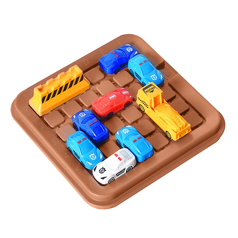 Vehicle Maze Game Remove Red Car Children\'s Educational toys Board Game Logical Thinking Training IQ Puzzle Toys for Kids