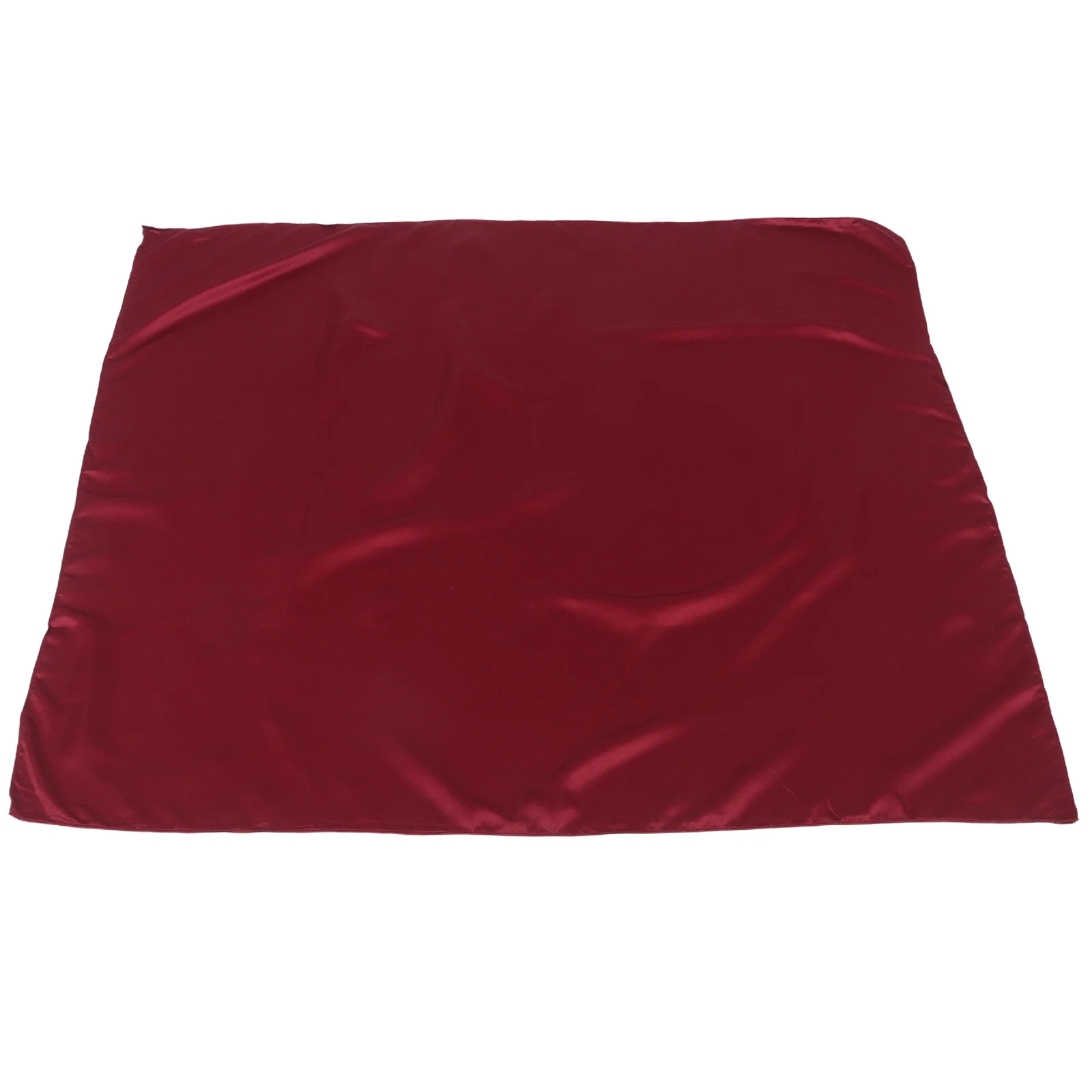 

Malaysian Inspired Satin Scarf 180x180cm Lightweight Neck Wrap Red Headscarf Square Bandana Elegant Western Accessories