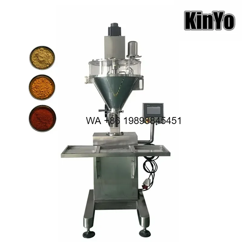 Wmwmnu Semi Automatic Powder Filling for Red Tea Honey Licorice Powder Auger Filling