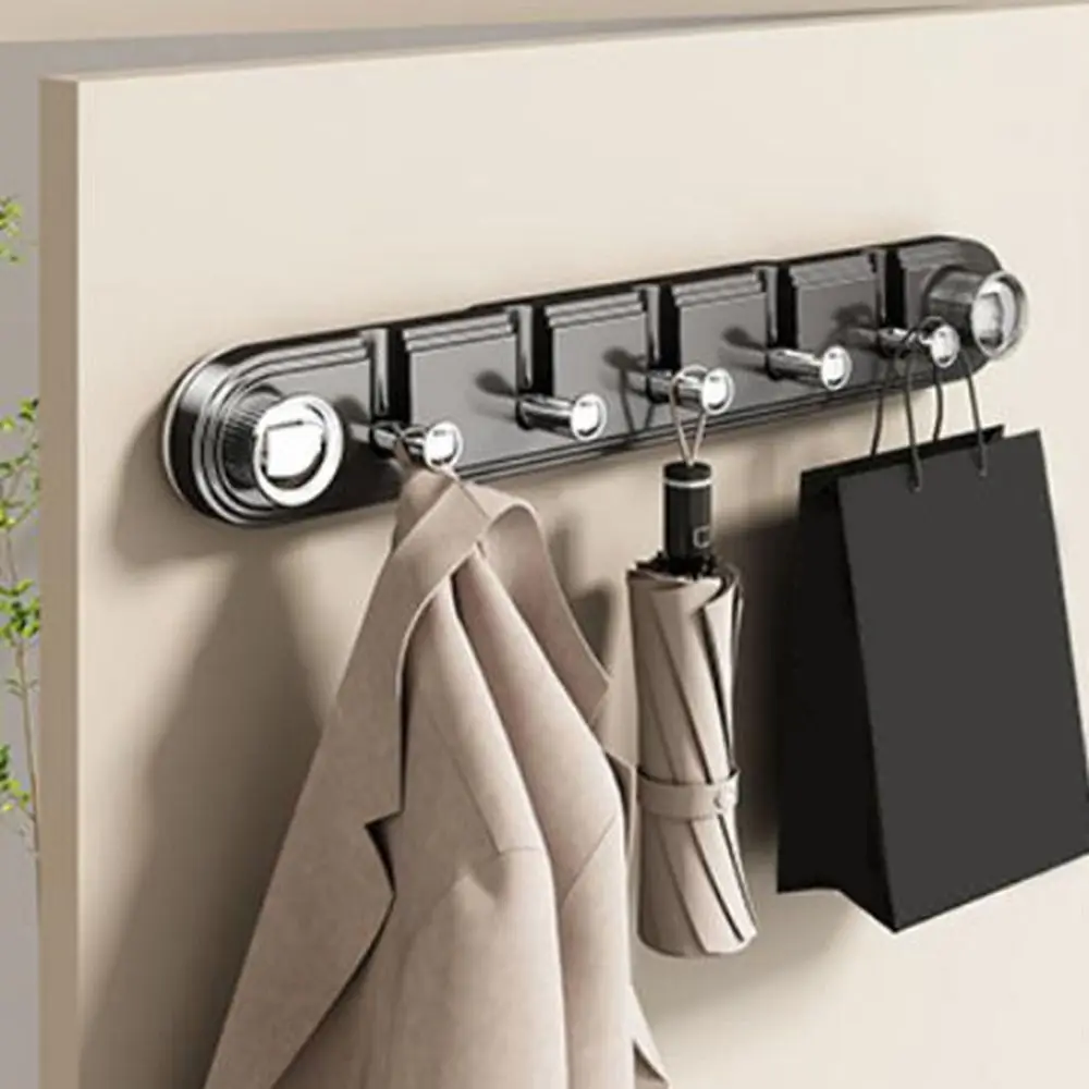 

Plastic Suction Cup Door Hooks Wall Mounted Space Saving Hats Clothes Storage Hook Reusable Foldable Robe Coat Hangers Kitchen