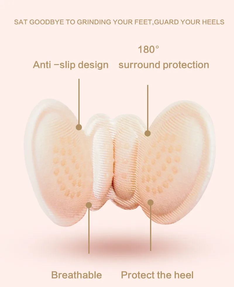 Women Insoles For Shoes High Heel Pad Customize Size Glue Heels Pads Liner Grips Protector Sticker Pain Relief Foot Care insert