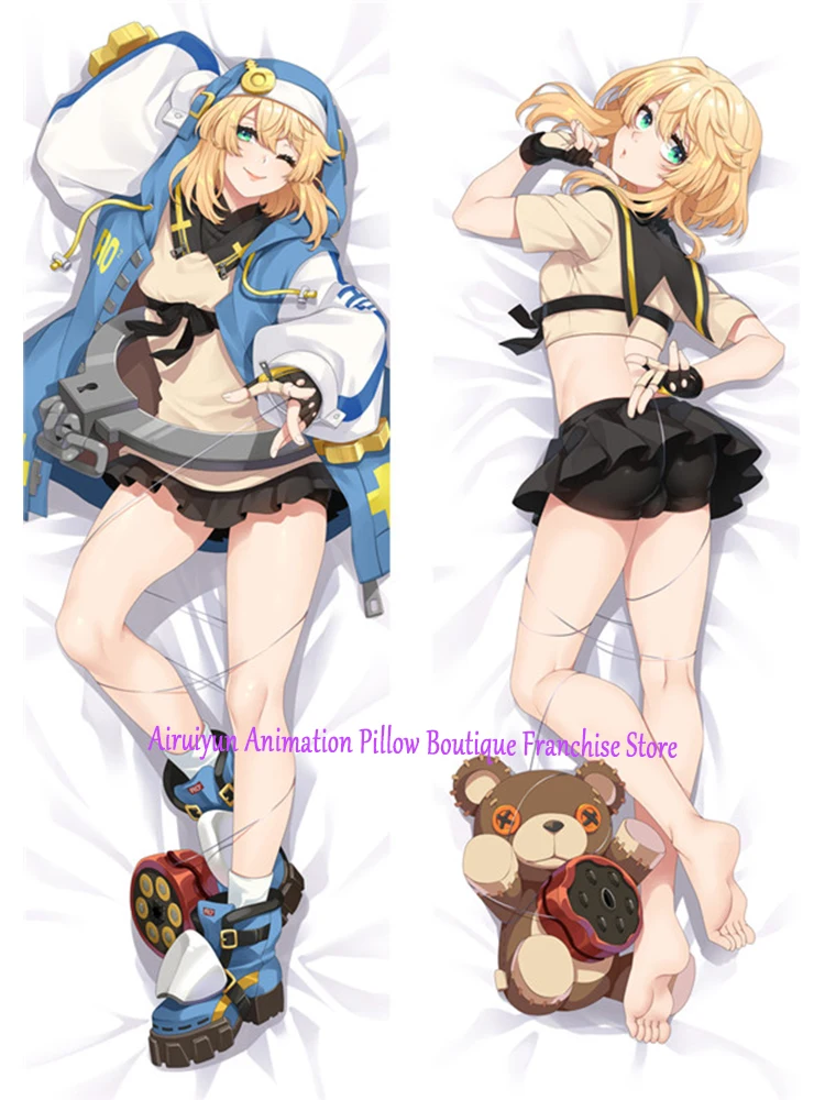 

Anime Dakimakura Pillow Case Bridget Sexy and Busty Beautiful Girl Double-Sided Halloween Decoration