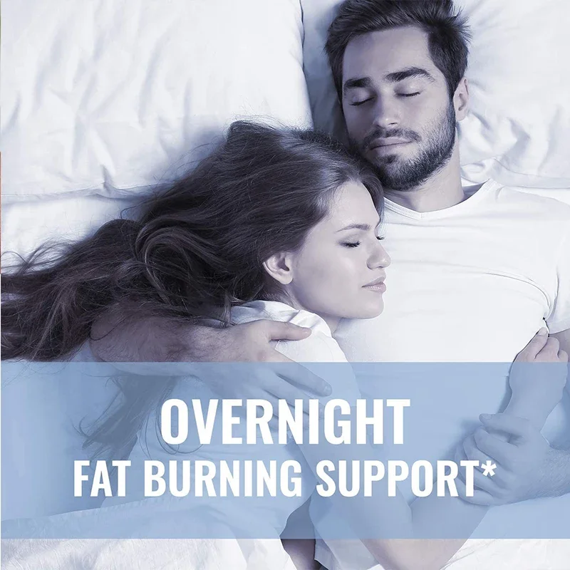 Nighttime Fat Burner for Men and Women - Appetite Control, Nighttime Fat Burner for Sleep, Energy Supplement, Metabolism Booster