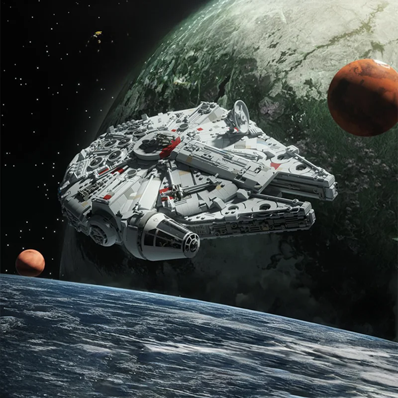 ตัวต่อ MOC PiXEL DANs รุ่น THE FALCON จำนวน 3260 ชิ้น ของเล่นตัวต่อสร้างสรรค์ ประกอบง่าย ไอเดียของขวัญคริสต์มาส ของขวัญวันเกิดสำหรับเด็ก