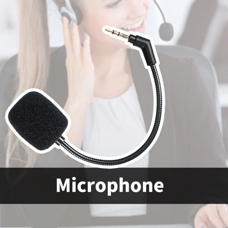 3,5 mm Trò chơi Micro thay thế nghe Micrô thay thế linh hoạt K1KF