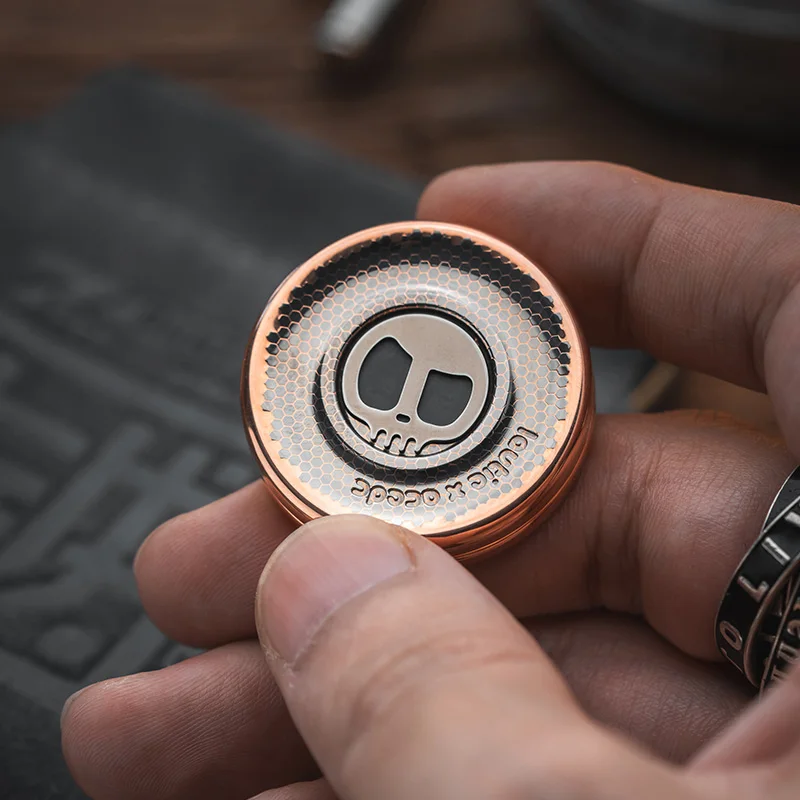 LAUTIE Devil's Milk Cap Haptic Coin 2099 Series EDC Fidget Spinner