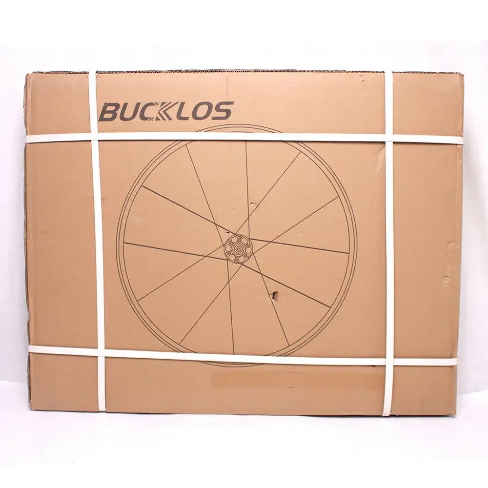 BUCKLOS Bicycle Quick Release Wheelset 700C 40mm 24 Holes Road Wheels Front 9*100 Rear 10*130 Bike Wheel Set Cycling Parts