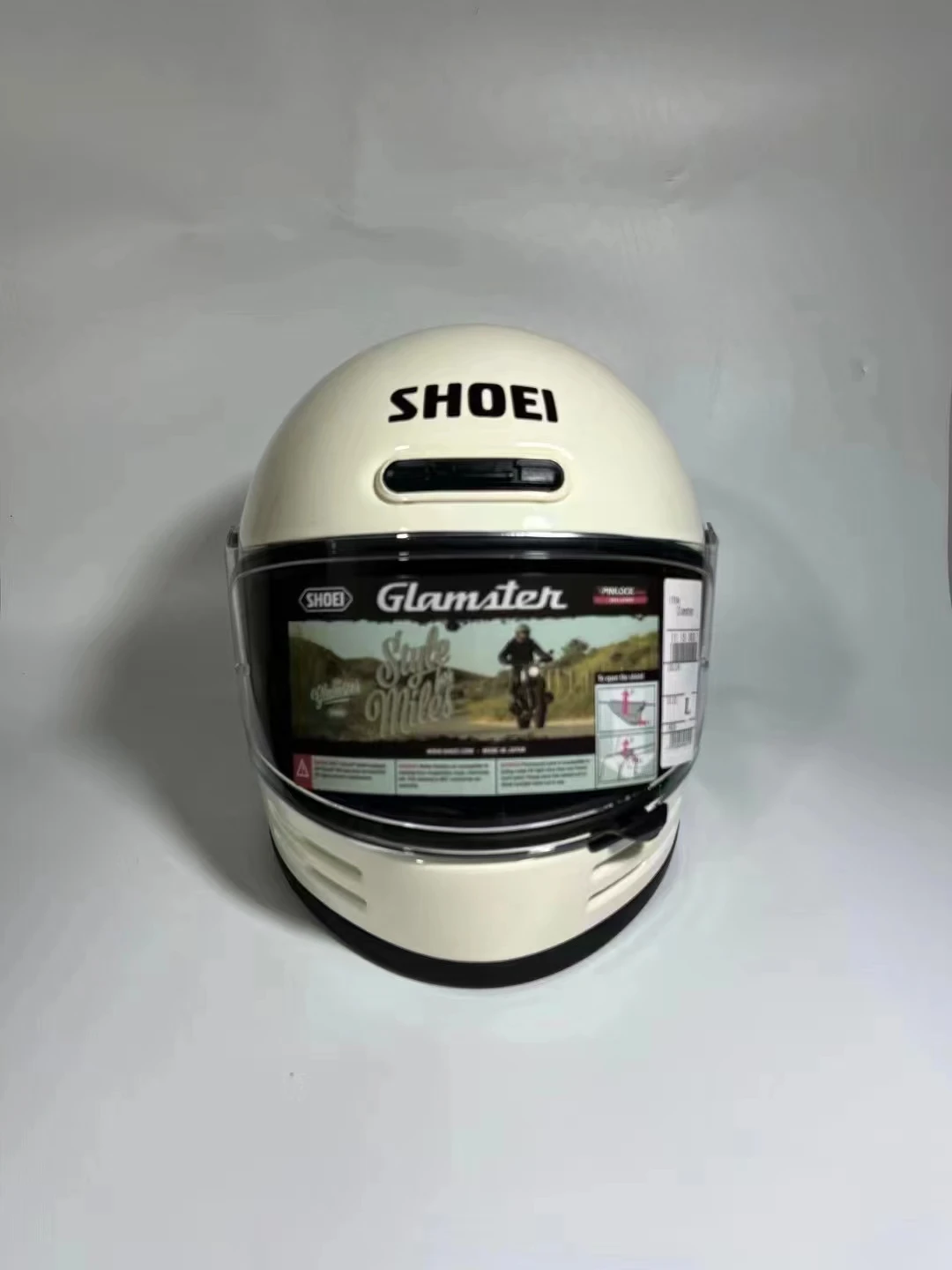 Full Face Motorcycle helmet  Glamster  milk white  Motocross Racing Motobike Riding Helmet Casco De Motocicleta