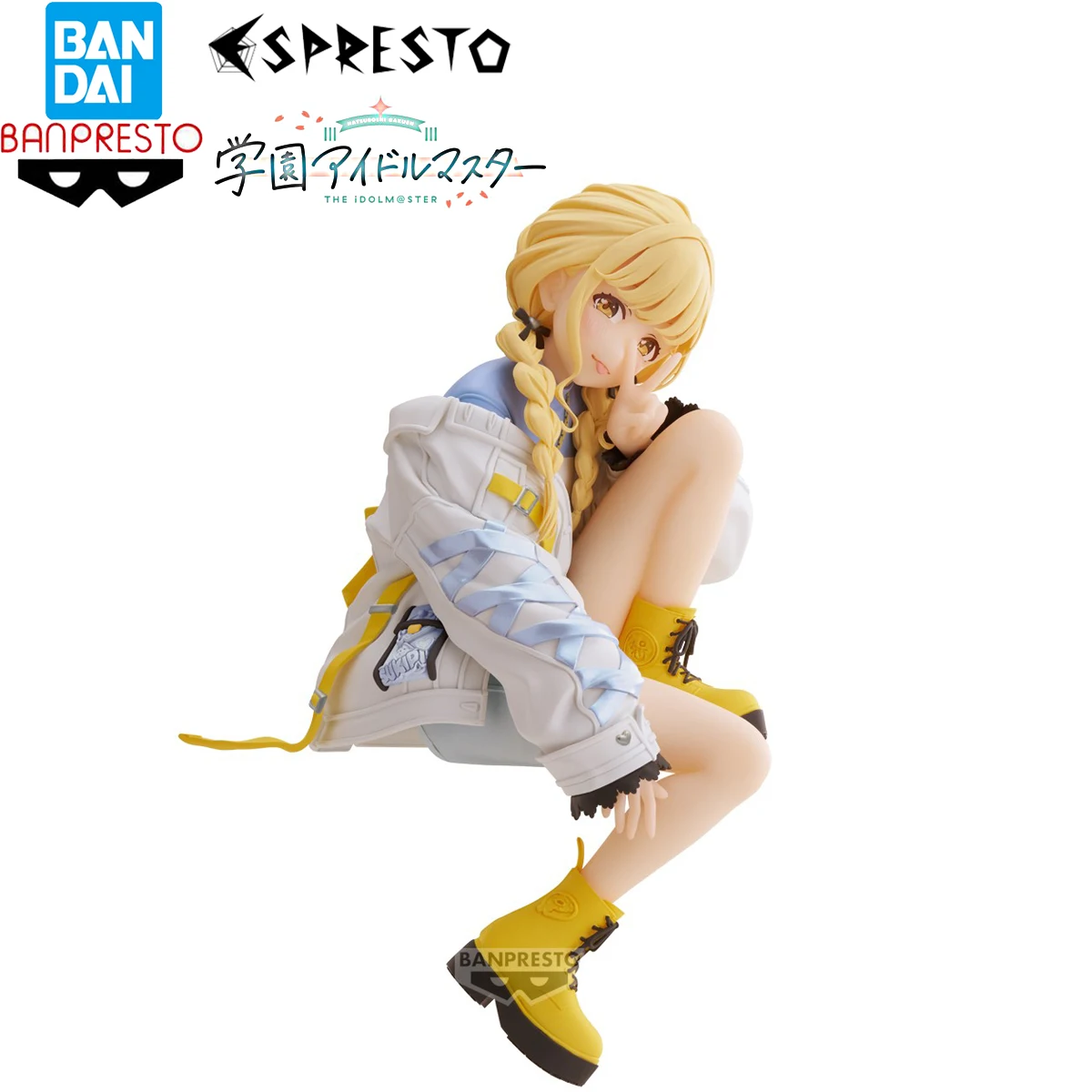 Pre Sale Original Bandai Banpresto Espresto Gakuen Idolm@ster Fujita Kotone Charming Pose Kawaii Anime Idol Girls Figures