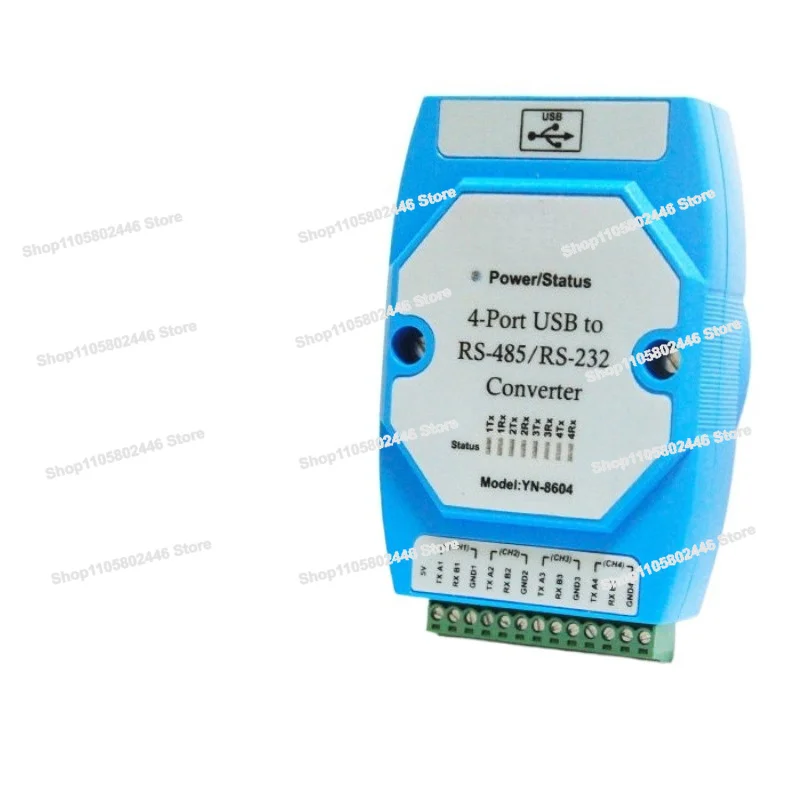 To Four-port RS485/232 Four-channel Rs232 To Usb Serial Port