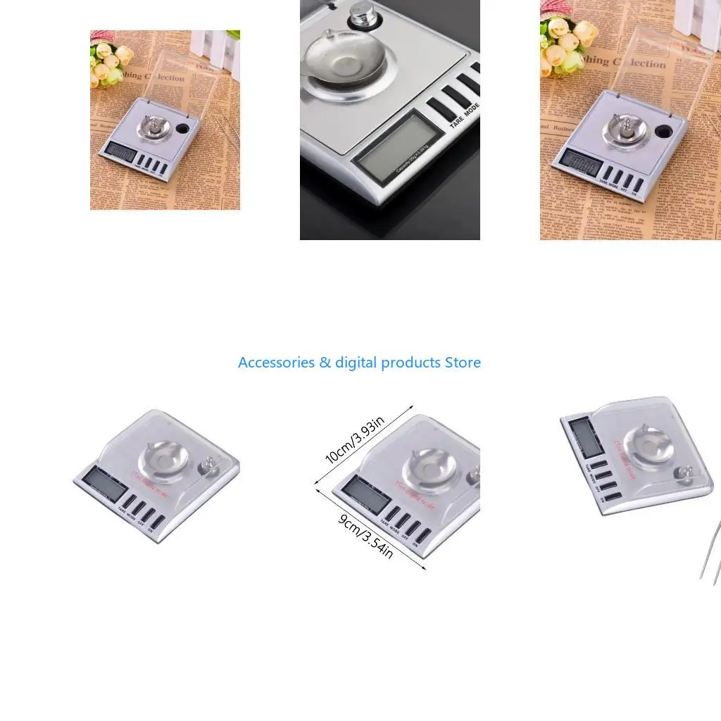 77JD Professional Mini Scale 20g/0.001g for Laboratory and Jewelry with LCD Display
