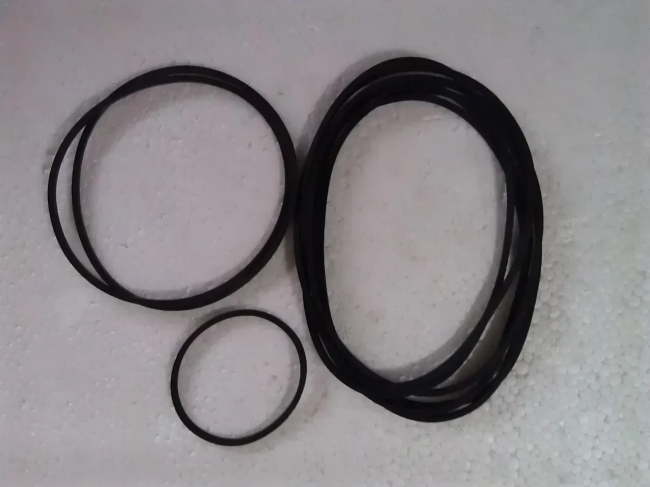 5Pcs Section Thickness 2mm Belt Drive Belt VCR/DVD Player/DVD/LD/Deck Audio Square Belt