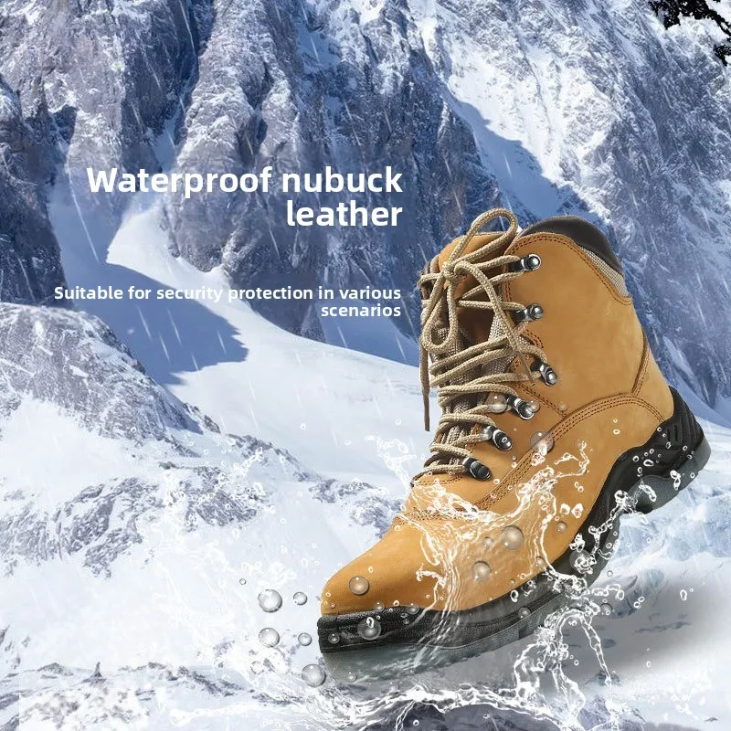 

Waterproof Rain Shoes Protective Anti-smashing and Anti-puncture Work Insurance Shoes Non-slip and Wear-resistant Safety Shoes