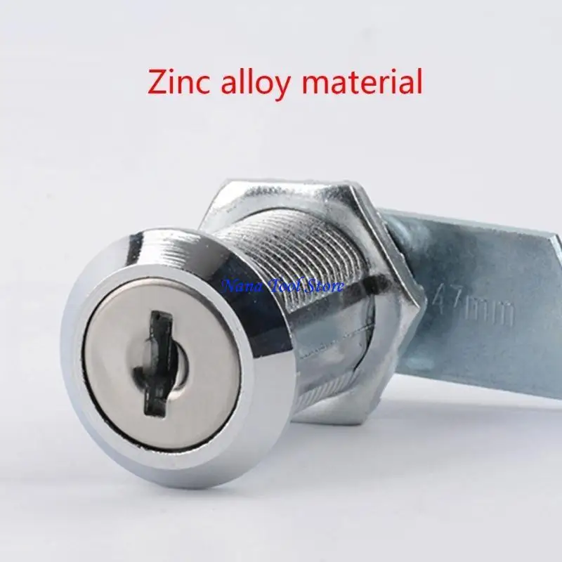 31GJ 103 Tongue Lock Zinc Alloy Mailbox Lock Filing Cabinet Office Drawer Lock