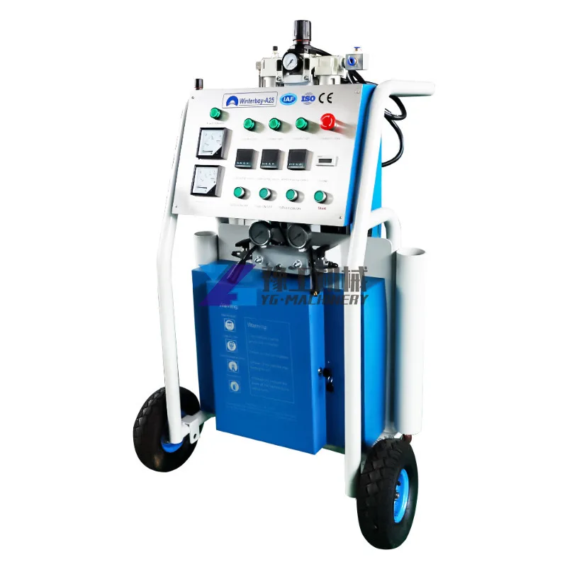 Polyurethane and Polyurea PU A25 Pneumatic Spray Foam Insulation Machine