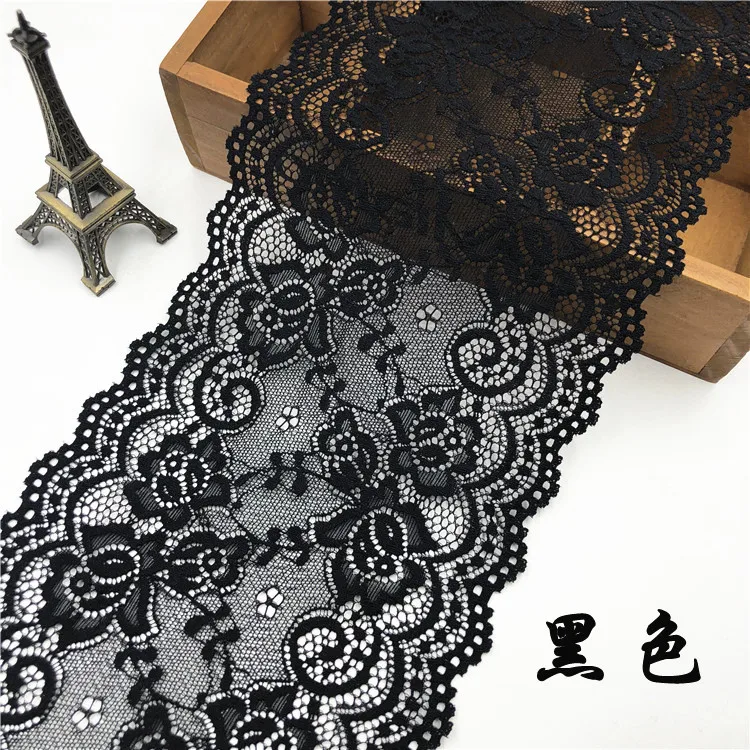 5Meters High Quality Stretch Elastic Lace Ribbon