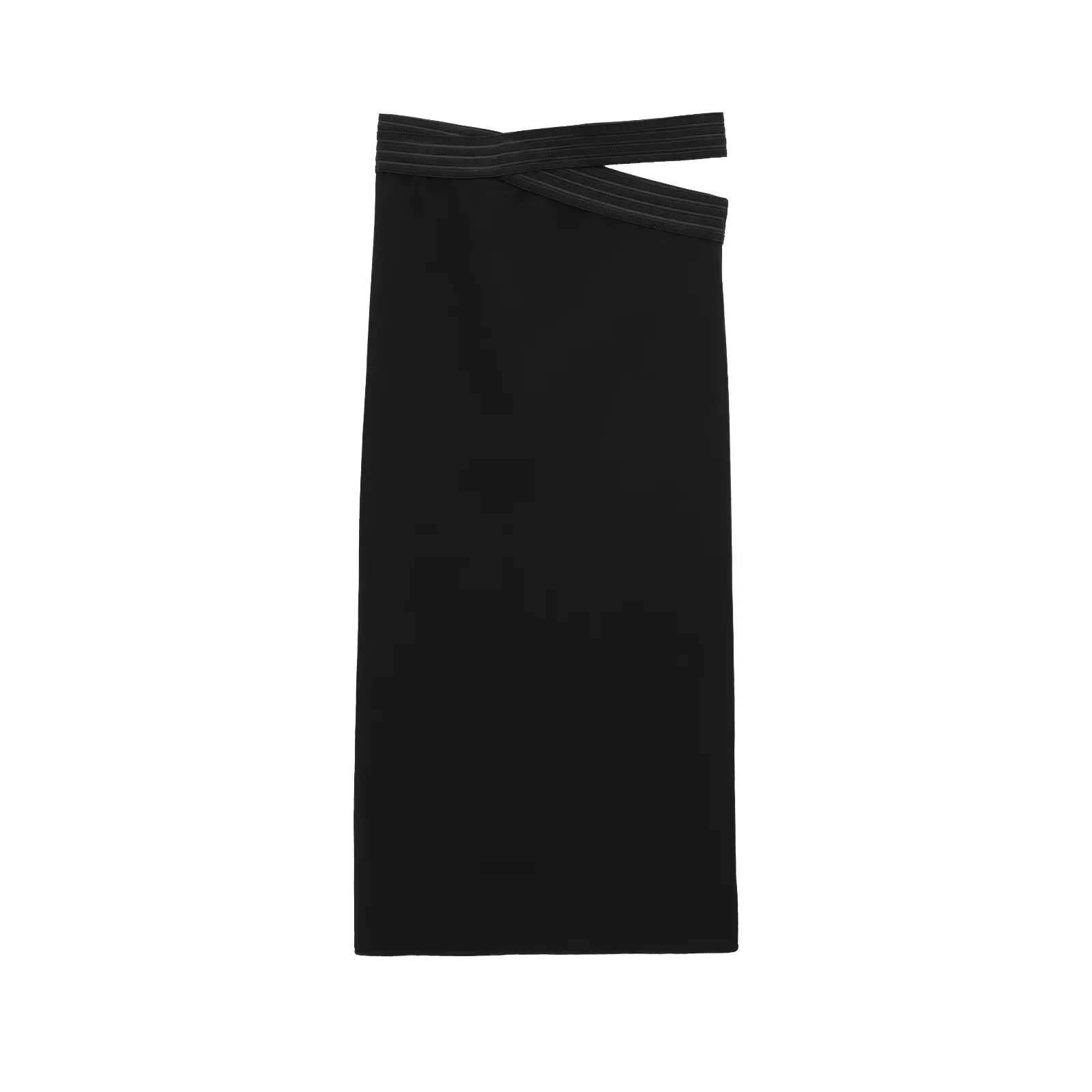 

Модная эластичная юбка, новинка весны, JNLEAOG, женская повседневная юбка с открытым дизайном и средней талией, прямой крой из полиэфирного волокна