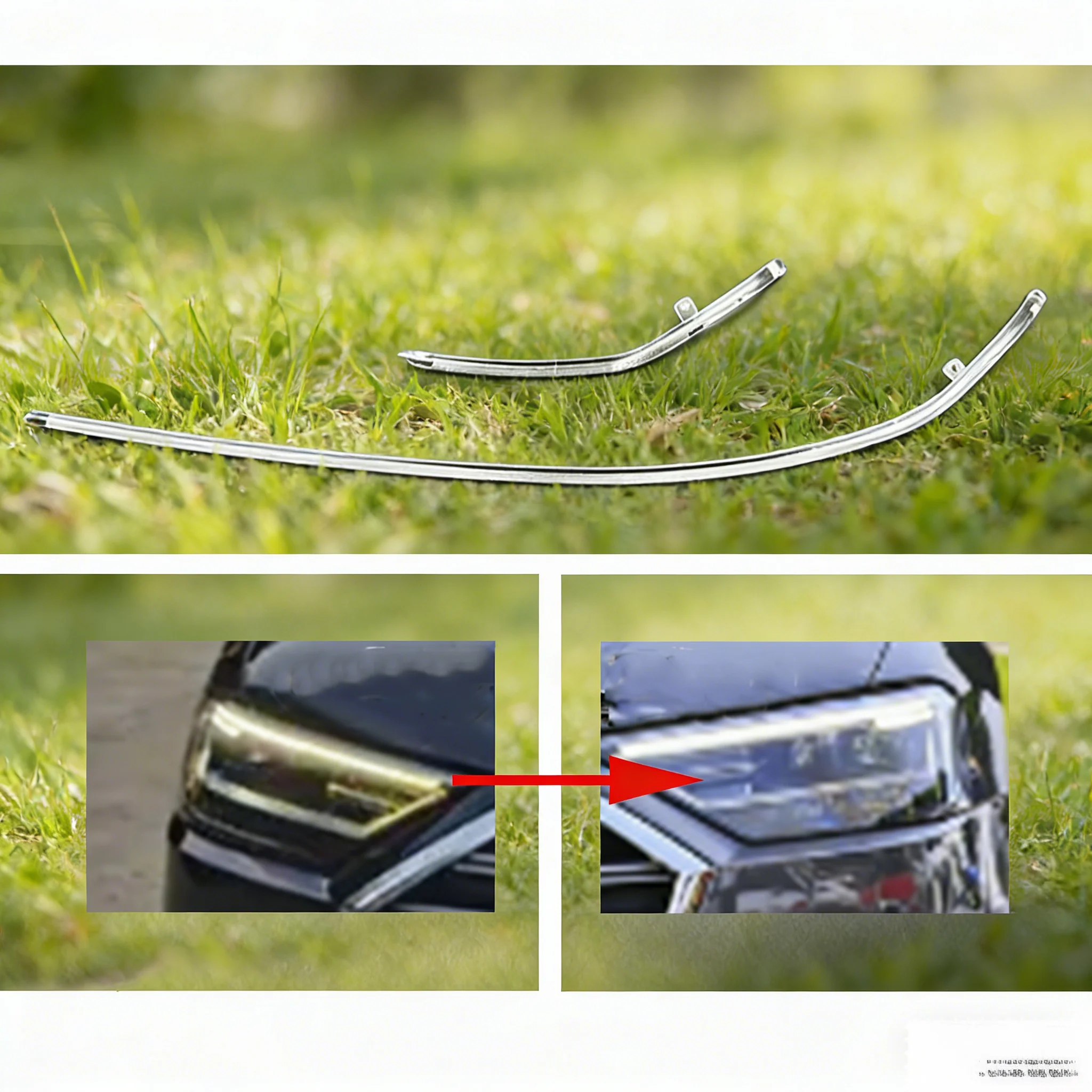 

Car DRL Headlight Light Guide Plate Daytime Running Lamp Tube Bar for Audi A8 D5 2018 2019 2020 2021 2022