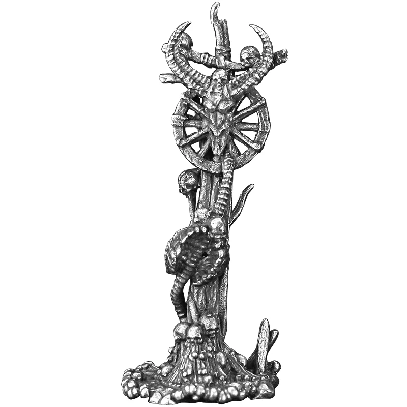 Metal Bloody Tribe 2 Totem Soldier Model Handmade Toy Gift Boy Table Game Chess Ornament