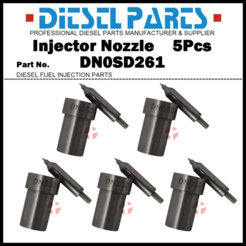 

5Pcs Injector Nozzle DN0SD261 for Mercedes Benz W116 W123 W126 300D 300SD 300TD