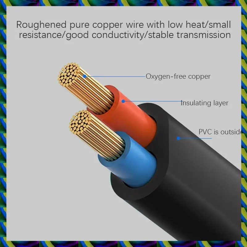 يوميا IEC 320 2-Pin C7 أنثى إلى C8 ذكر الشكل 8 محول الطاقة تمديد كابل لمكبر الصوت والطابعة