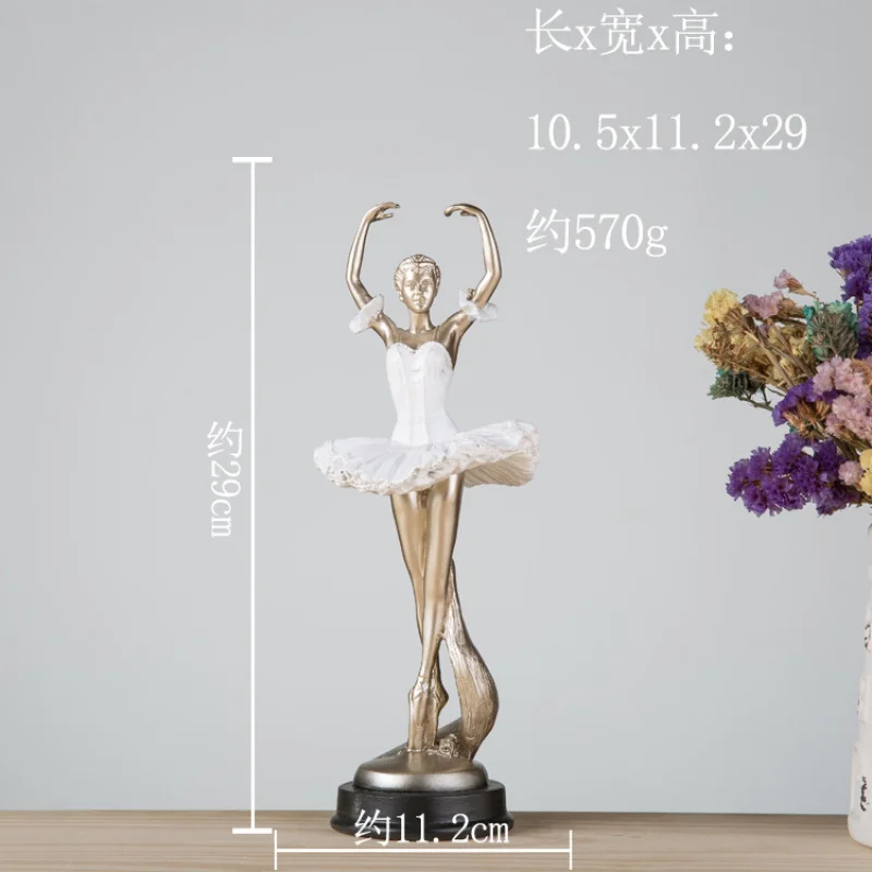 الشمال الباليه فتاة الإبداعية ديكور المنزل غرفة المعيشة دراسة بسيطة الحديثة ديكور مكتب العرض #4