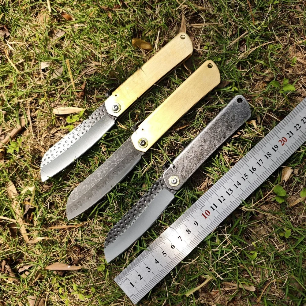 

Higonokami ручной кованый острый складной нож для выживания на открытом воздухе, самооборона, портативный нож для выживания в дикой природе, нож из дамасской стали