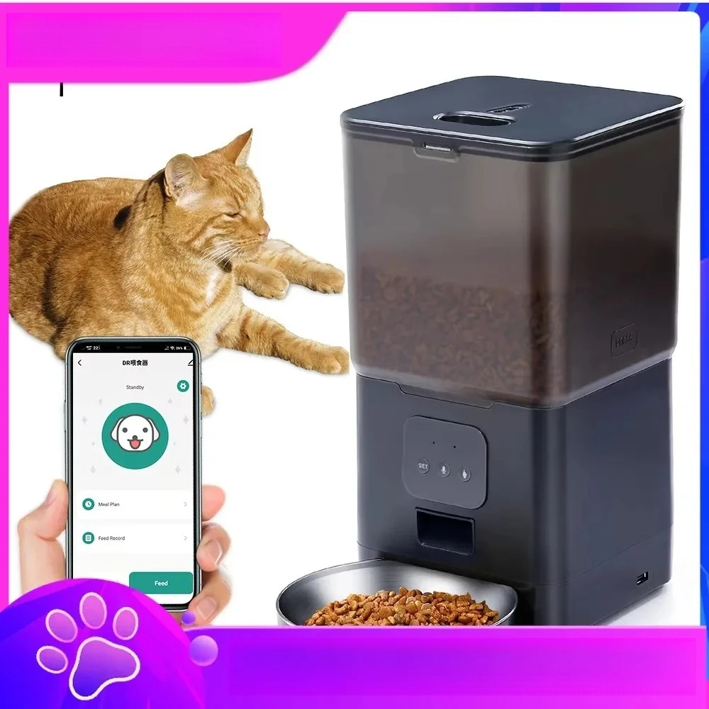 Automatic Cat Feeder 6L Timed - 6L Akıllı Evcil Hayvan Besleyici, Uygulama