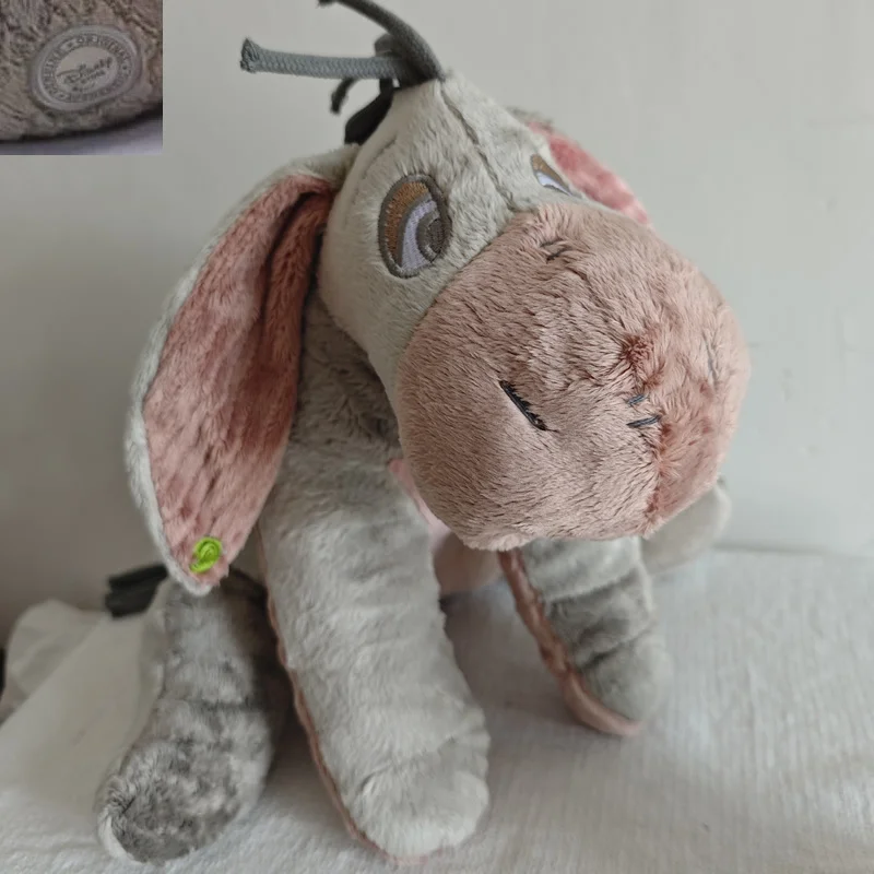 

25cm Gray Eeyore Donkey Color-Blocking Ugly-Cute Stuff Animal Cute Soft Plush Toy Doll Birthday Children Gift Collection