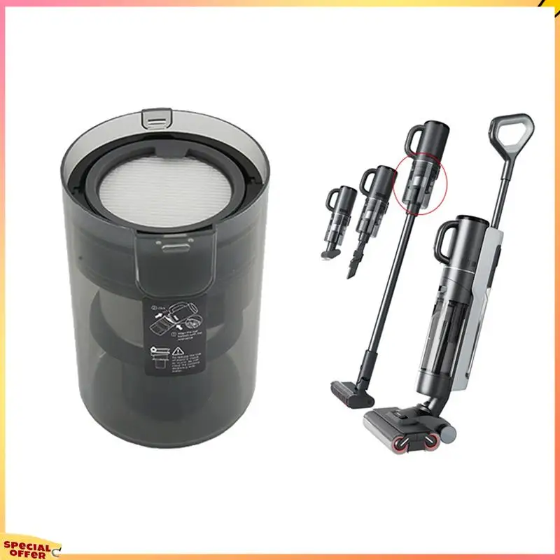 ABFI componentes ciclónicos multicono de alta eficiencia contenedor de polvo y filtro para piezas de recambio de aspiradora Dreame M12 M13