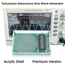 Generatore di onde Schumann 7.83Hz ~ 0.01Hz generatore di segnale regolabile a frequenza sinusoidale pura 100000Hz