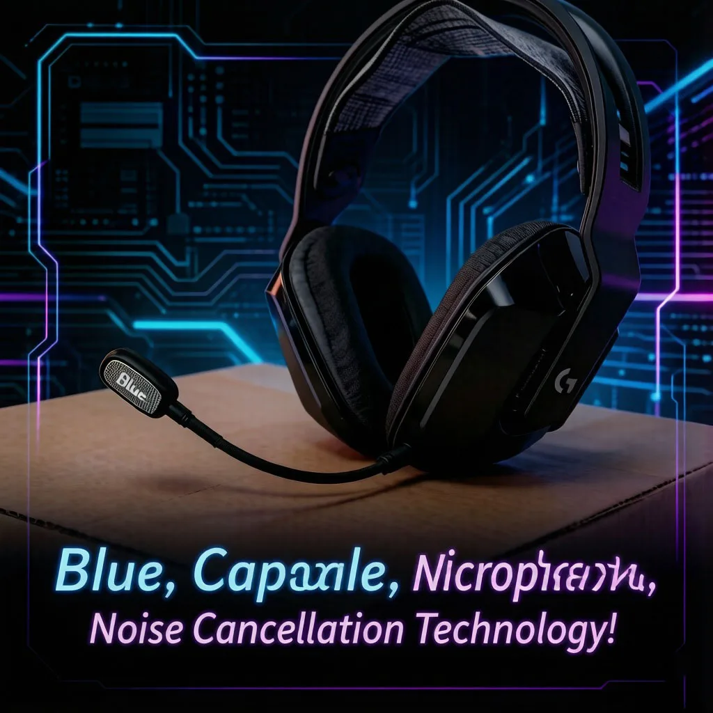 Blue Icepop Condenser Mic Capsule For Logitech G733 Gaming Headsets