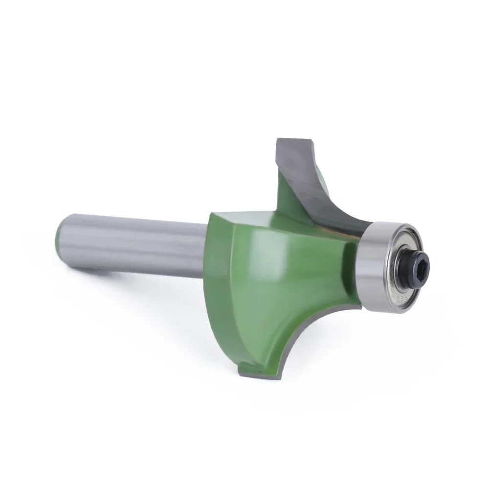 1PC 8mm round over Router Bit with Bearing Tungsten Carbide Milling Cutter for Woodworking Tool Corner MC02022