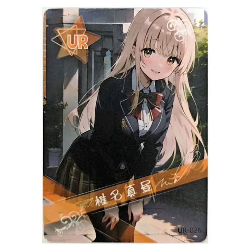 Anime Dea Storia Rare UR Flash Card Siesta Nouvelle Yuuki Asuna Kuo Shenlin Giocattoli per ragazzi Carte da collezione Regalo di compleanno