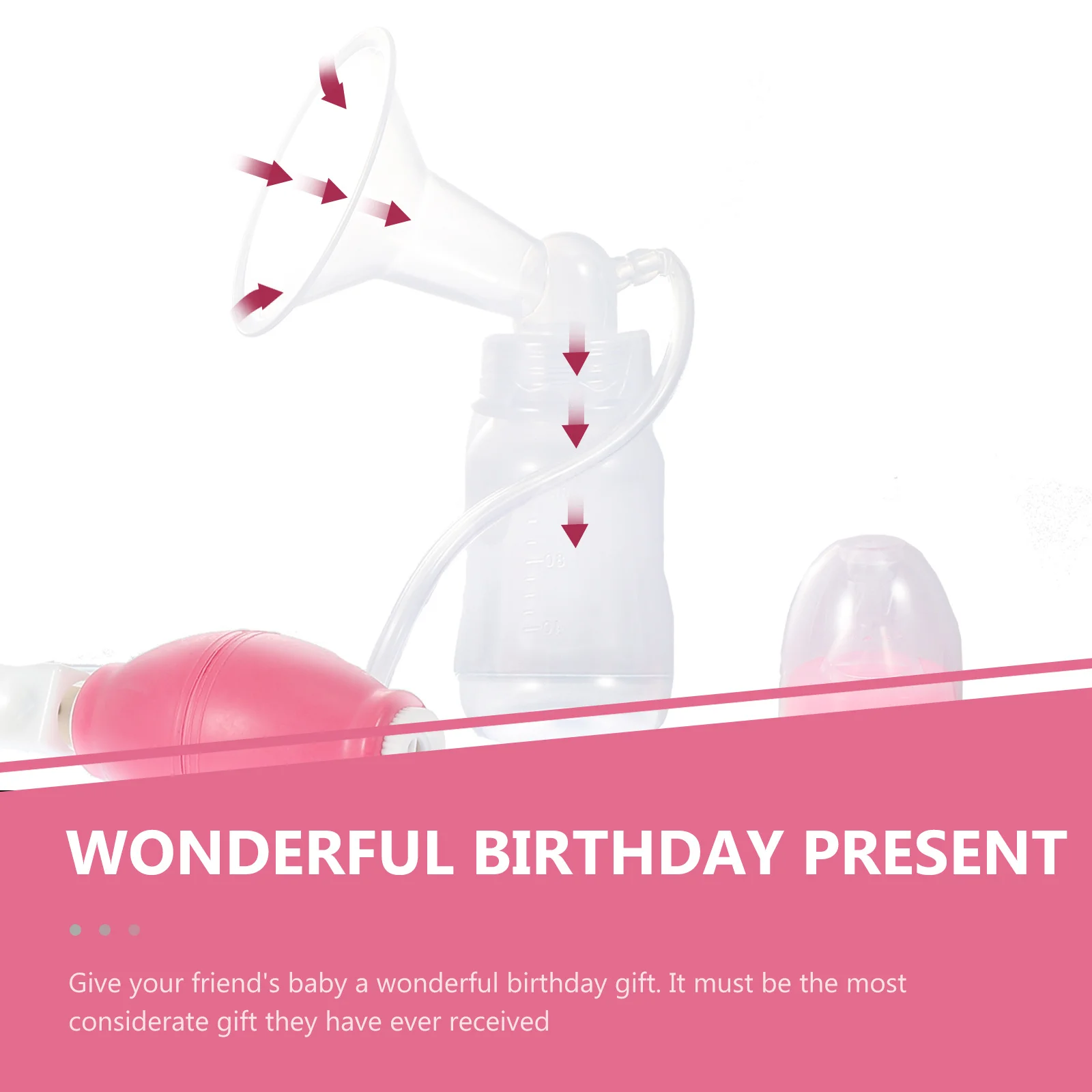 

1 Set Manual Breast Milk Suction Portable Silicone Pp Material Multifunctional Breast Milk Container For New Mothers Gift