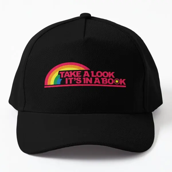 

Reading Rainbow Baseball Cap Hat Bonnet Solid Color Czapka Snapback Casual Sport Outdoor Boys Mens Printed Women Casquette