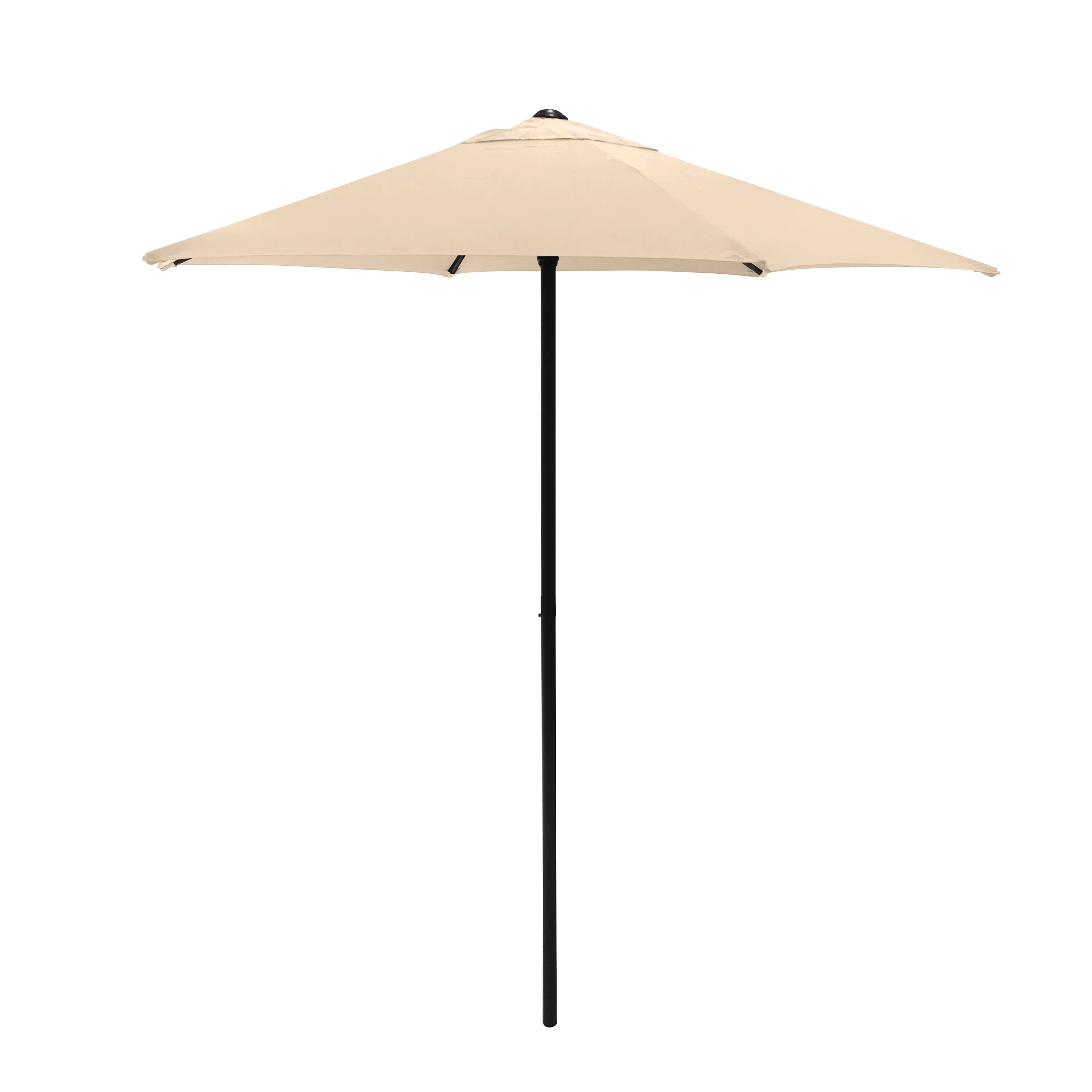 Promotion Outdoor Patio Dining Table and 6 Stackable Chairs Furniture Set With Umbrella