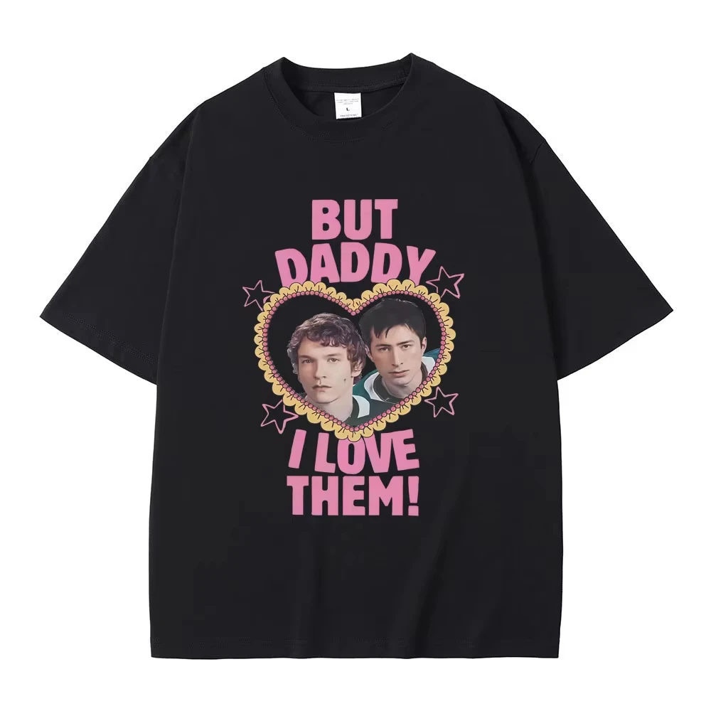 

But Daddy I Love Him Heated Rivalry Shane Hollander‌ Ilya Rozanov T-shirts Men's Women's Fashion Casual Oversized T Shirts Tops