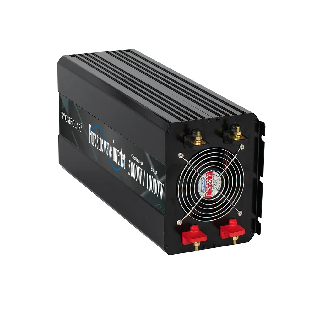 5000 watt 24 volt pure sine wave guangzhou inverter   220  split phase power  48v 120v 240v