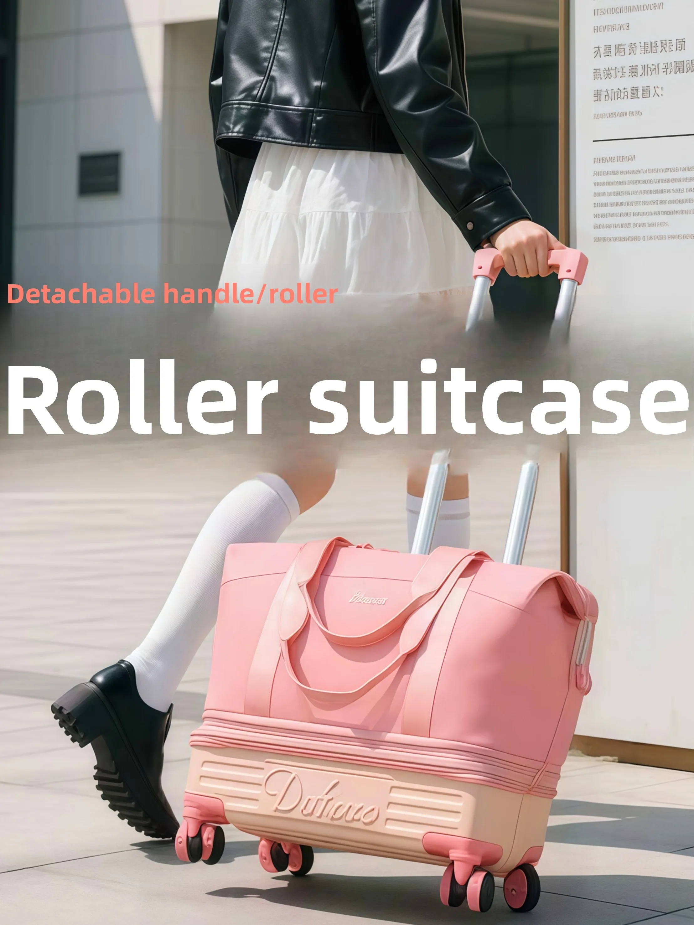 

Large Capaci Lage Bag with Wheels Dormi Student Dormi Bedding Storage Bag Foldable Travel Bag Ox Cloth Material