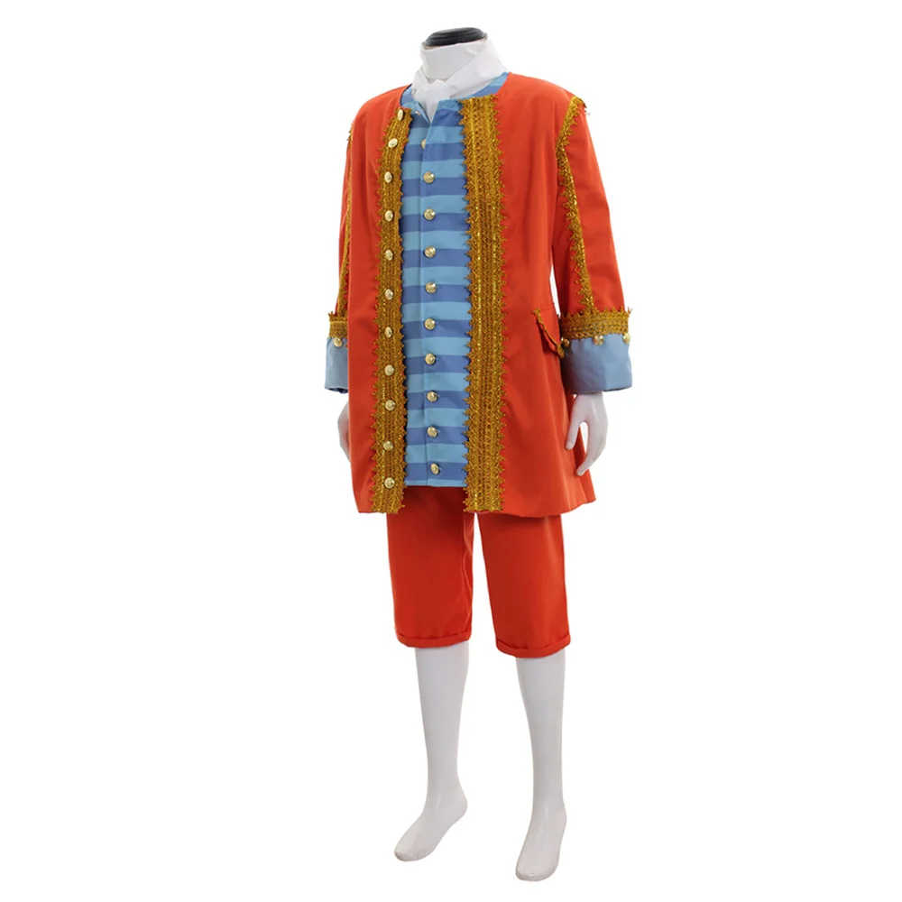 Medieval Retro Men's Fancy Suits Historical Alexander Empire Cosplay Costume Regency Era Court Noble Outfits Stage Performance