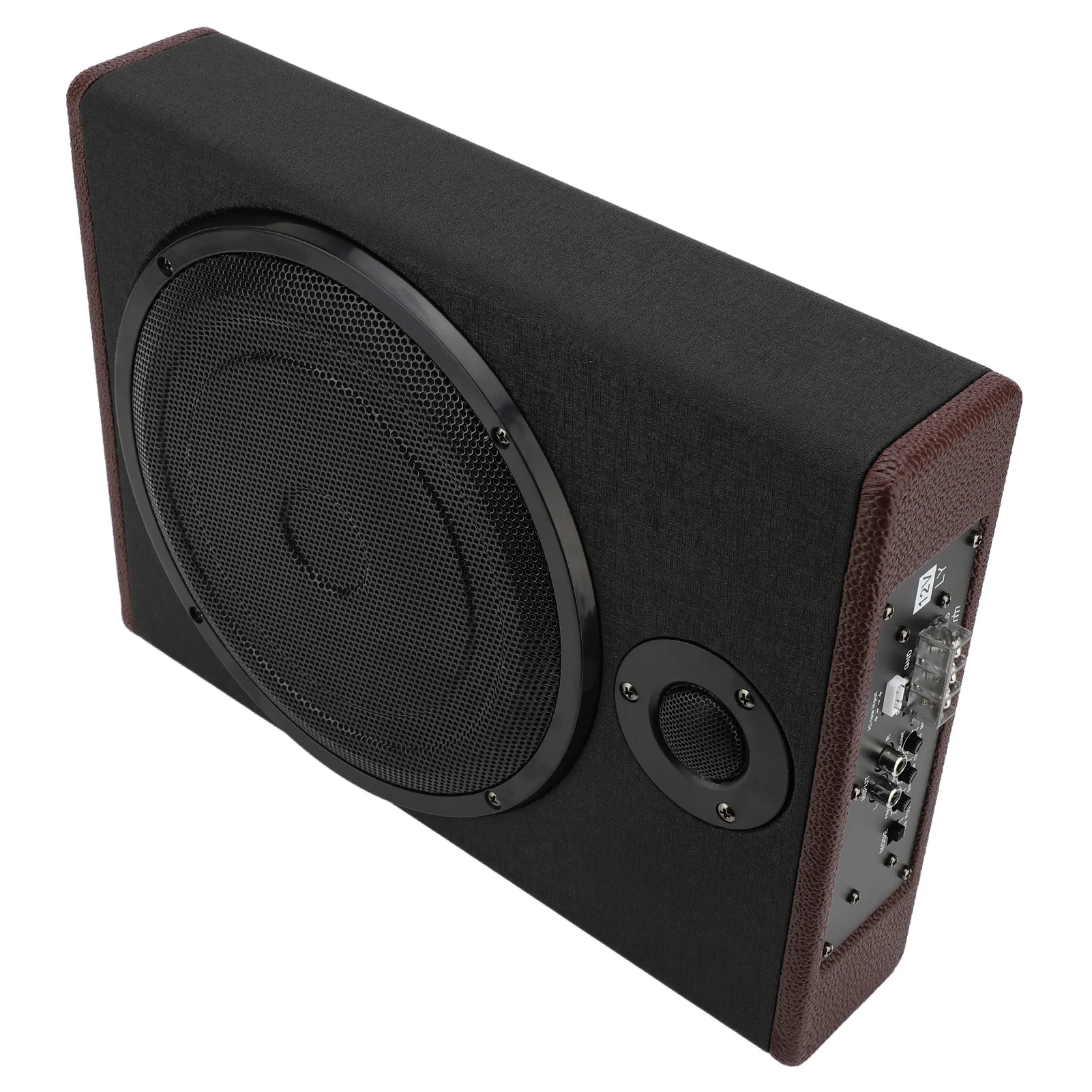 10 Inch Car Seat Speaker DC 12V Under Seat Powered Car Subwoofer Bluetooth Rich Sub Bass Speaker Kit for Vehicle