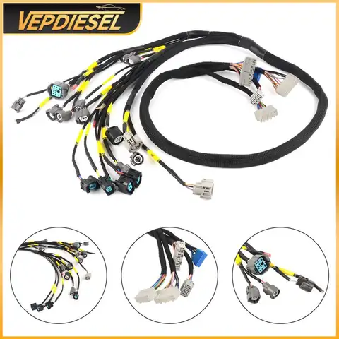 1 Set B16 B18 D16 OBD2 Budget D & B-series Engine Harness For Honda Civic Integra Professional Car Replacement Parts