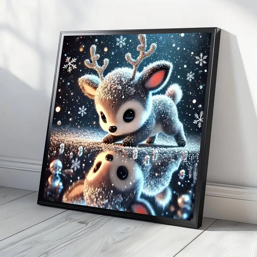 EverShine 5D Diamant Malerei Hund Katze DIY Mosaik Voll Platz Runde Bohrer Stickerei Tier Strass Bilder Hause Freizeit Geschenk