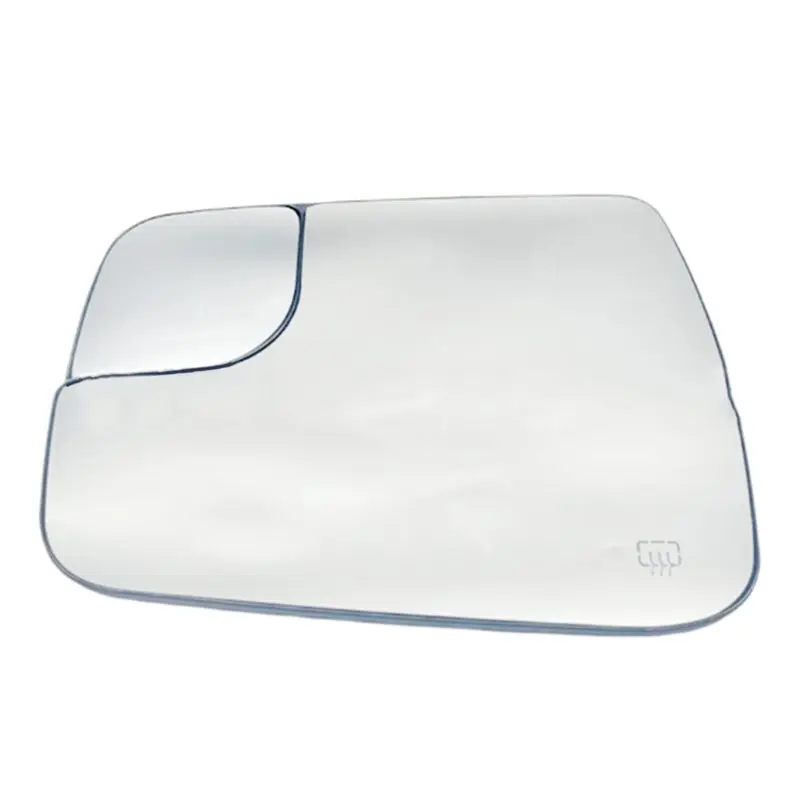 

Стекло зеркала заднего вида с подогревом для слепых зон автомобиля с плоской опорной пластиной подходит для Dodge Ram 1500 2019-2022 левый